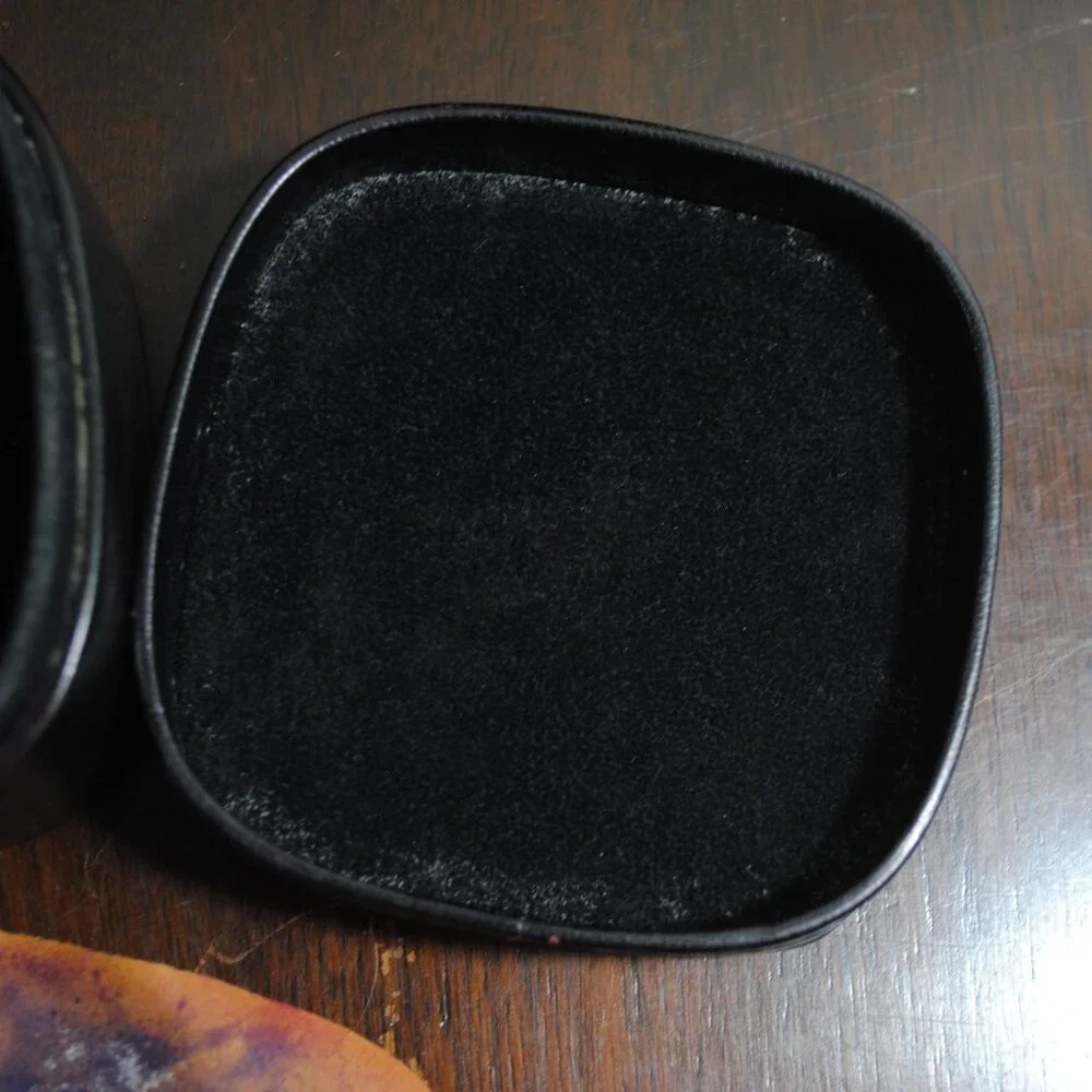 David Yurman Handmade Black Leather Jewelry Box